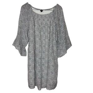 New Directions Size‎ XL Black and White Patterned Dress